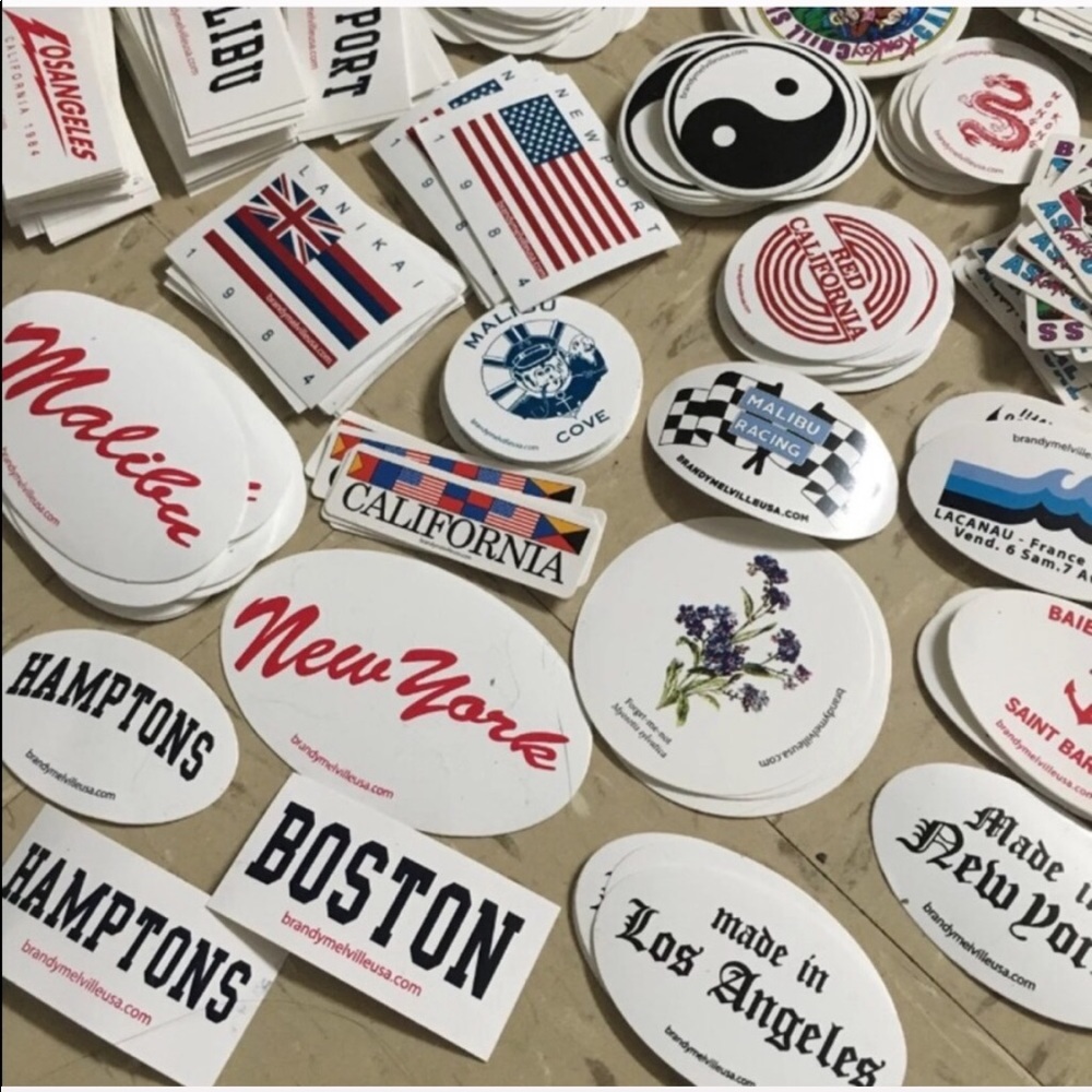 ‼️SALE‼️ BRANDY MELVILLE STICKERS - Picture 2 of 8